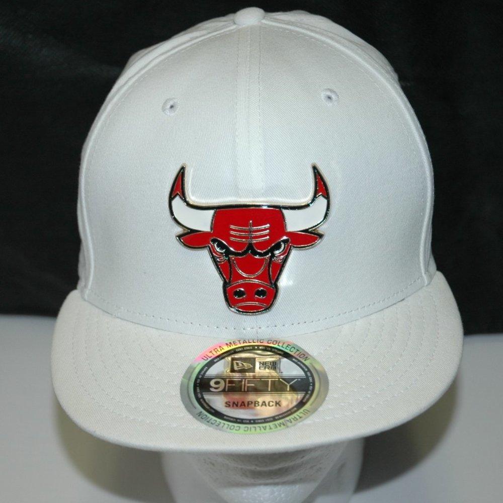 New Era 9fifty Chicago Bulls rare snapback from the Ultra Metallic Collection